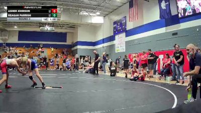 85 lbs Round 3 - Reagan Parrish, Legacy Elite Wrestling Club vs Asher Johnson, Legacy Elite Wrestling Club