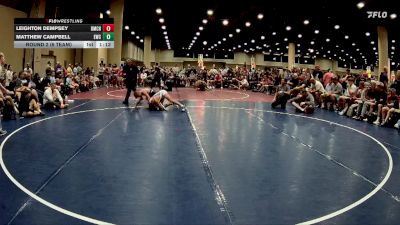 125 lbs Round 2 (6 Team) - Leighton Dempsey, Brother Melchior vs Matthew Campbell, Elevate WC