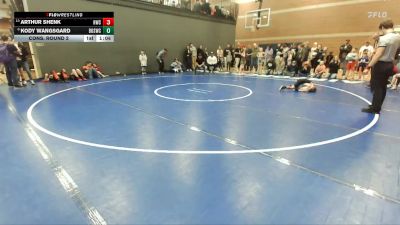 56 lbs Cons. Round 2 - Kody Wangsgard, Brothers Of Steel Wrestling Club vs Arthur Shenk, Homedale Wrestling Club