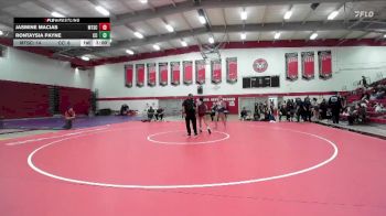131 lbs Placement (4 Team) - Rontaysia Payne, Cerritos College vs Jasmine Macias, Mt. San Antonio College