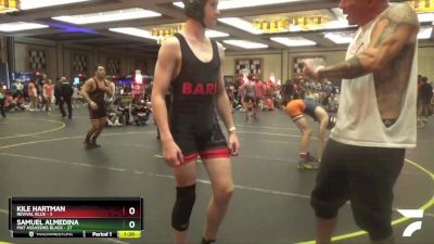 150 lbs Finals (8 Team) - Samuel Almedina, Mat Assassins Black vs Kile Hartman, Revival Blue