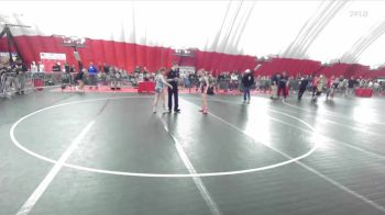 120 lbs Round 5 - Bria Hartmann, B.A.M. Training Center vs Alaina Roffers, Aviators Wrestling