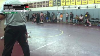 157 lbs Quarterfinal - Grant Eklund, Cuesta College vs Angel Anaya, Lassen College