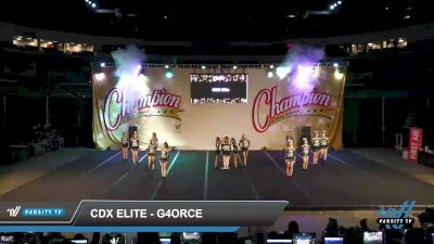 CDX Elite - G4ORCE [2022 L4.2 Senior - D2 Day 2] 2022 CCD Champion Cheer and Dance Grand Nationals