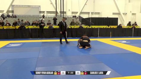 Carlos E Lara vs Sidney Ryan Aguilar 2024 World IBJJF Jiu-Jitsu No-Gi Championship