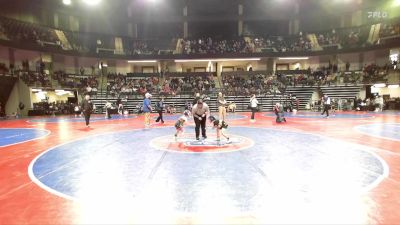 51-56 lbs Rr Rnd 1 - Olivia Laporta, Richmond Hill Wrestling Club vs Kaylee Harrington, Rabbit Wrestling Club