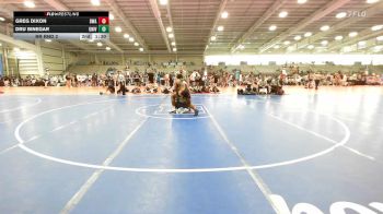 195 lbs Rr Rnd 2 - Greg Dixon, Diesel Wrestling Academy vs Dru Binegar, University Hawks Wrestling Club