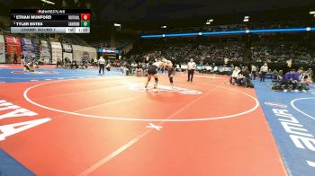 175 Class 1 lbs Champ. Round 1 - Ethan Munford, South Callaway vs Tyler Estes, Cameron