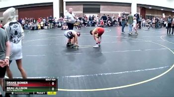 Round 2 - Drake Bower, Contenders vs Beau Allison, Delta Wrestling
