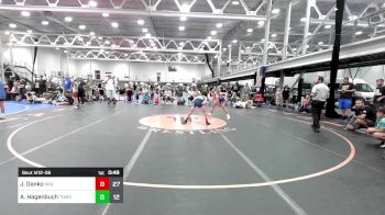 80 lbs Semifinal - James Danko, Kraken vs Adam Hagenbuch, Team Nauman Wrestling Club