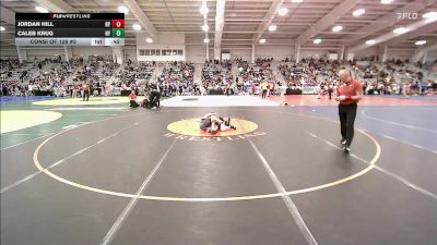 106 lbs Consi Of 128 #2 - Jordan Hill, NY vs Caleb Krug, NY