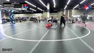 126 lbs Consi Of 8 #2 - Emerson Perez, All American Wrestling Club vs Arihant Boddu, Best Trained Wrestling