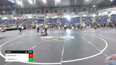 120 lbs Consi Of 4 - Conner Beanland, Dove Creek vs Jayce Maestas, Ortega Middle School