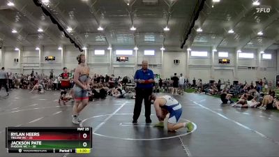 215 lbs Round 2 (4 Team) - Rylan Heers, Trojan WC vs Jackson Pate, Phoenix WC 1