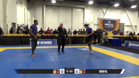 Henry M. vs SAYED HACHEM 2025 World IBJJF Jiu-Jitsu No-Gi Championship