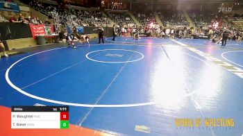 101 lbs Quarterfinal - Preston Waughtel, Purler Wrestling, Inc vs Tommy Baker, Scrap Yard Training