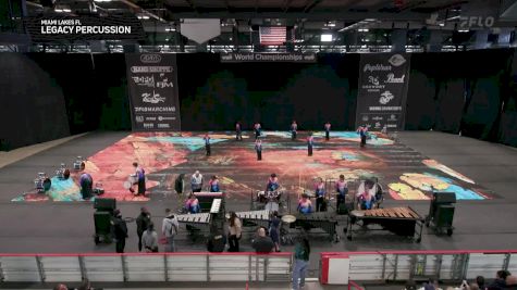 Legacy Percussion "Miami Lakes FL" at 2025 WGI Percussion/Winds World Championships