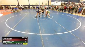 197 lbs Champ. Round 2 - Graham Young, Bryant & Stratton vs Jack Callen, UW-Stevens Point