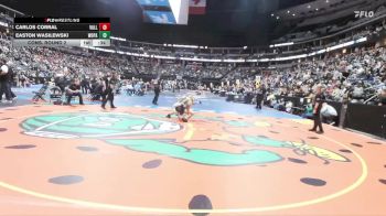 150-3A Cons. Round 2 - Easton Wasilewski, Woodland Park vs Carlos Corral, Valley