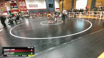 130 lbs Cons. Round 2 - Aliyah Maez, Natrona County vs Sophie Laird, Rawlins