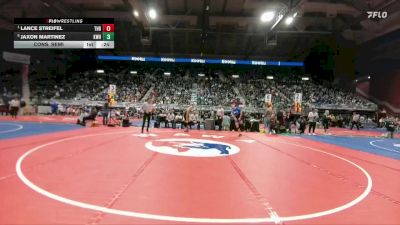 4A-150 lbs Cons. Semi - Lance Streifel, Thunder Basin vs Jaxon Martinez, Kelly Walsh