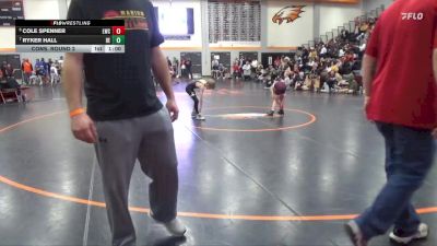 60 lbs Cons. Round 2 - Ryker Hall, DC Elite vs Cole Spenner, Lynx Wrestling Club