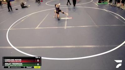 3rd Place Match - Caroline Moyer, Waconia Wrestling Club vs Kinley Pederson, Summit Wrestling Academy