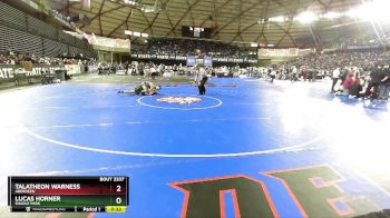 2A 106 lbs Cons. Semi - Talatheon Warness, Aberdeen vs Lucas Horner, Shadle Park