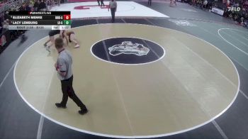 Quarterfinal - Lacy Lemburg, Lakeview Girls vs Elizabeth Menke, Bridgeport Girls