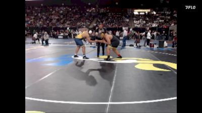 6A 285 lbs Cons. Round 1 - Elijah Oakes, Meridian vs Nicholas Chavez, Kuna