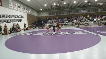 100 lbs Champ. Round 2 - Hailee Cooper, Riverton vs Alydee Lake, Campbell County