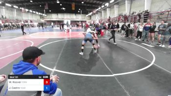 144 kg Consolation - Wyatt Hoover, Cornerstone vs Joseph Castro, Team Pueblo