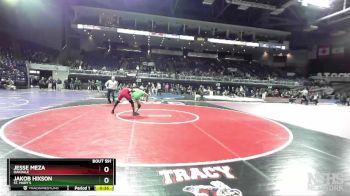 126 lbs Cons. Round 3 - Jesse Meza, Oakdale vs Jakob Hixson, St. Mary`s