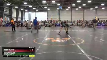 120 lbs Round 4 (6 Team) - Reed Booth, Buxton Intensity vs Klint Miller, Morris Fitness
