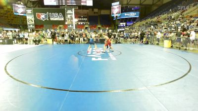 138 lbs Cons 16 #2 - Vinnie Gutierrez, CA vs Zackery Motzkus, WA