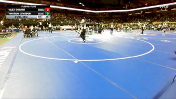 190 Class 3 lbs Cons. Semi - Alex Bogart, McDonald County vs Andrew Lumsden, Vianney