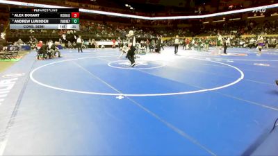 190 Class 3 lbs Cons. Semi - Alex Bogart, McDonald County vs Andrew Lumsden, Vianney