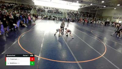 92 lbs Quarterfinal - Liam Watkins, Green River Grapplers vs Tytan Freeman, East Idaho Elite