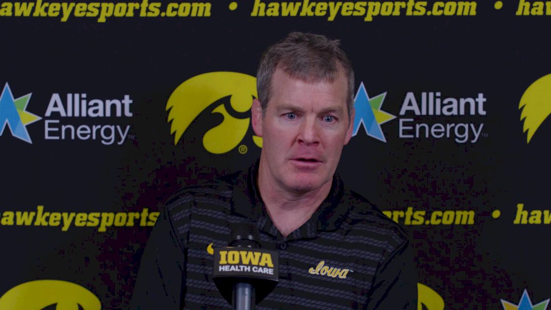 Tom Brands Liked The Hawkeyes' Hustle Against Bellarmine