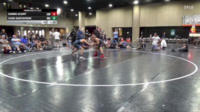 125 lbs Round 7 (8 Team) - Case Gustafson, RWA vs Caden Acuff, Crossroads Wrestling