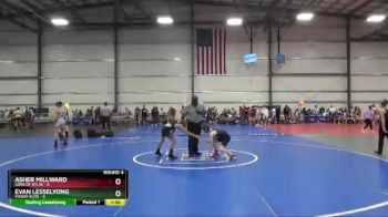 80 lbs Round 4 (6 Team) - Evan Lesselyong, Poway Elite vs Asher Millward, Sons Of Atlas