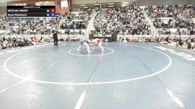 U17 Women - 73F Champ. Round 1 - Matilda Hruby, CO vs Ella Poalillo, NJ