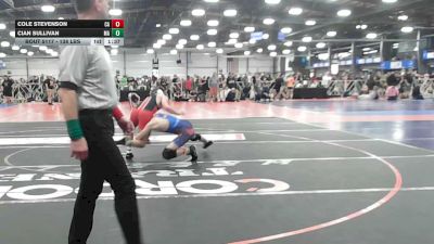 138 lbs Round Of 256 - Cole Stevenson, CA vs Cian Sullivan, MA
