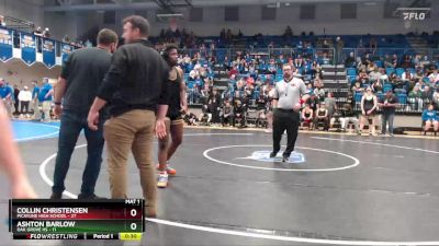 215 lbs Semis & 1st Wb (8 Team) - Aaron Crawley, Picayune High School vs Payton Ruth, Oak Grove HS