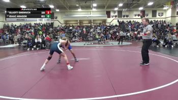 126 lbs Round 1 - Elliott Gnewuch, Xavier, Cedar Rapids vs Isaac Aragon, West Liberty