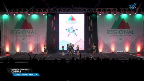CheerForce Simi Valley - Cobras [2025 L2 Youth - Small - A Day 2] 2025 The West Regional Summit & The Recreational Summit