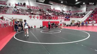 JH 126 lbs Semifinal - McKinley Miller, CHANDLER JH vs Autumn Belvin, Shawnee JH