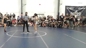 53 lbs Rr Rnd 3 - Veronika Wilson, Carolina Gold vs Lucia Ranieri, Cordoba Trained - W