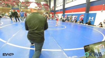 85 lbs 3rd Place - Carter Rogers, Raw Wrestling Club vs Jett Manning, Barnsdall Youth Wrestling