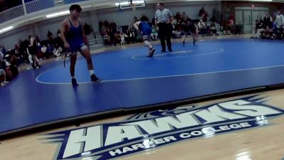 141 lbs Round 4 (8 Team) - Mazzy Lambert, Southwestern Michigan Community College vs Lennon Steinkuehler, Harper College